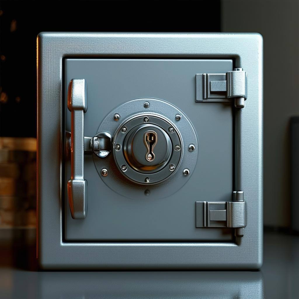 locked safe